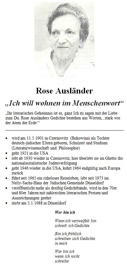 Rose Auslnder